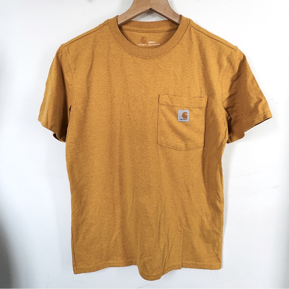 Carhartt Mustard Short Sleeve Tee